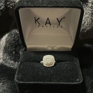 Kay Jewelers White Gold Diamond Ring